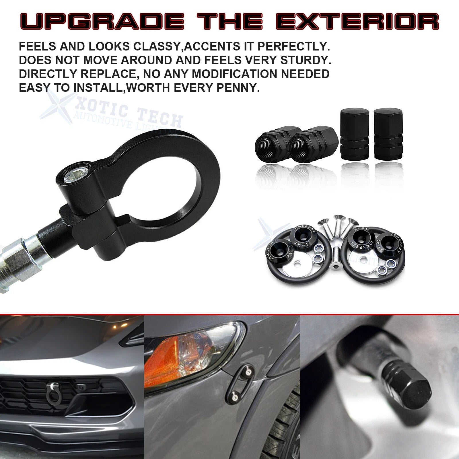 Towing Hook, Tire Valve Stem & Release Fasteners for Mazda MX-5 Miata (2016-2025)