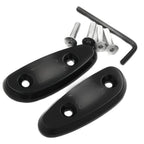 Mirror Block Off Base Plates for Suzuki GSX-R 600 750 1000 (2001–2004) Black