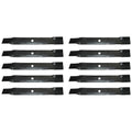 10-Pack Mulching Blades for John Deere EZTrak Z225 Z335 (42") GX22151 GY20850