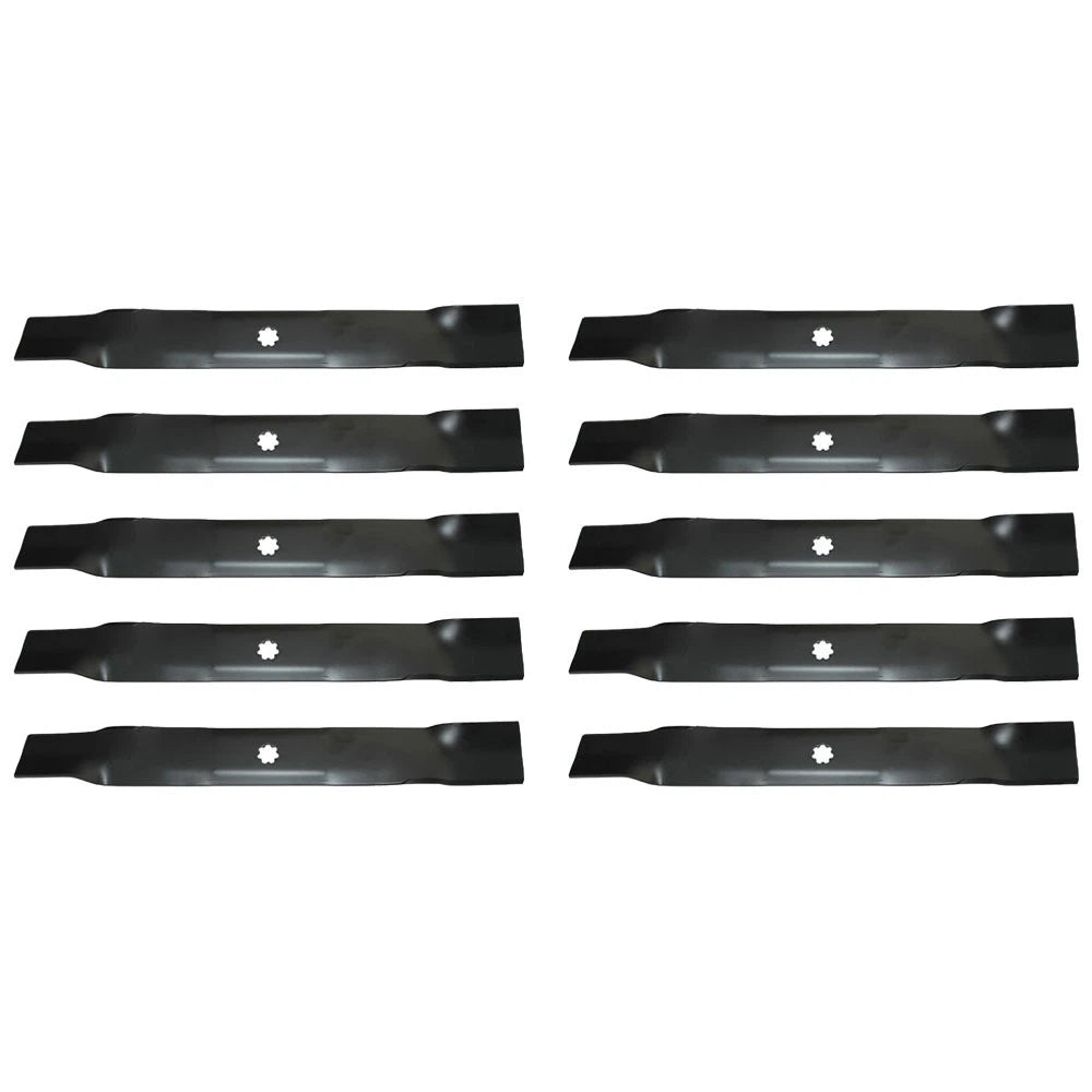 10-Pack Mulching Blades for John Deere EZTrak Z225 Z335 (42") GX22151 GY20850