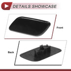 Front Left Washer Nozzle Cover Cap for Subaru Outback (2010–2018) Black