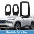 Set of 2 Headlight Trim Bezels for Nissan Rogue (2021–2024)