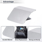Front Left Side Bumper Headlight Washer Nozzle Cover Cap for BMW X5 Silver Tone