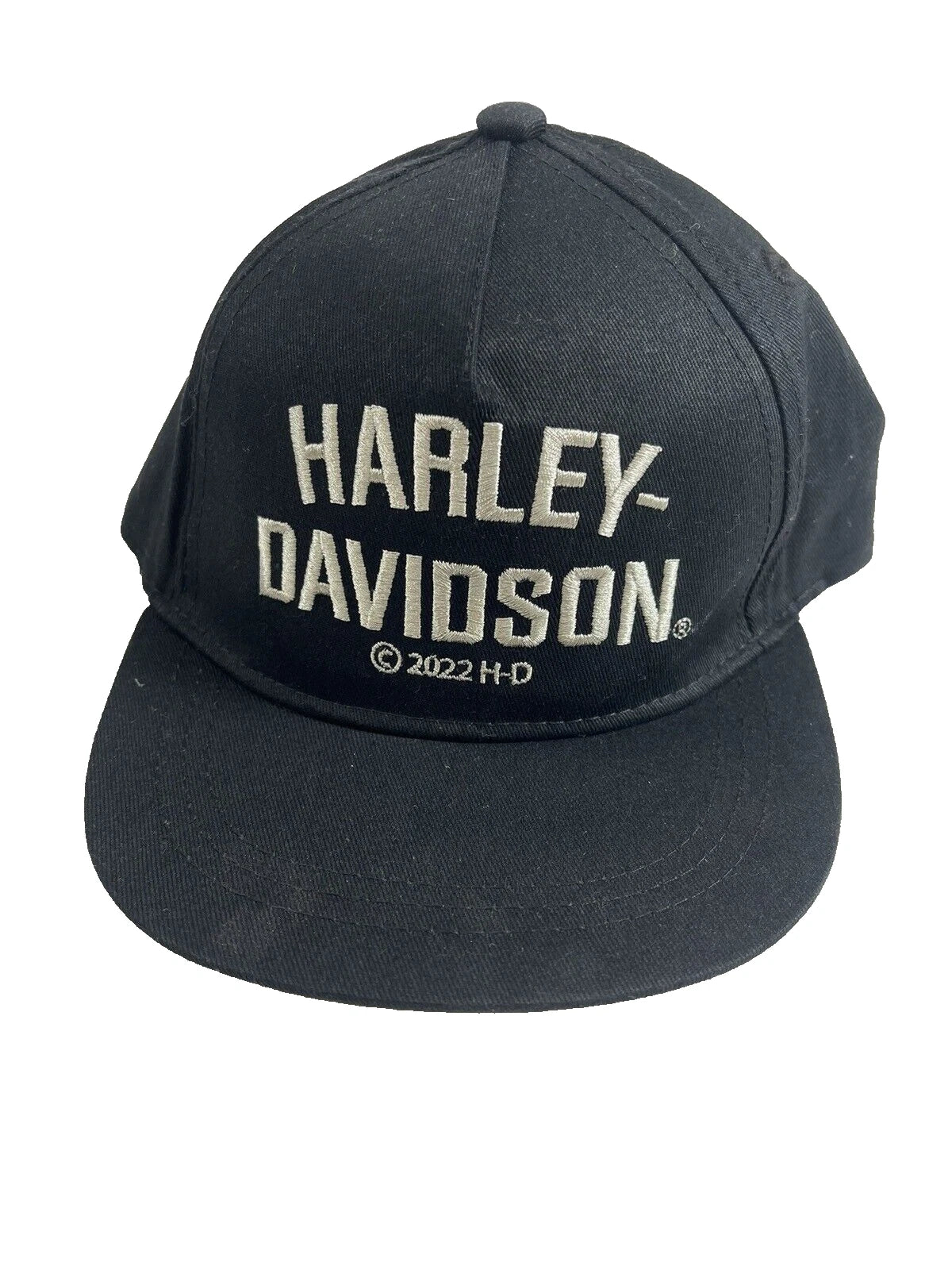Twill Flat Brim Snap Back Cap for Harley-Davidson (Toddler)