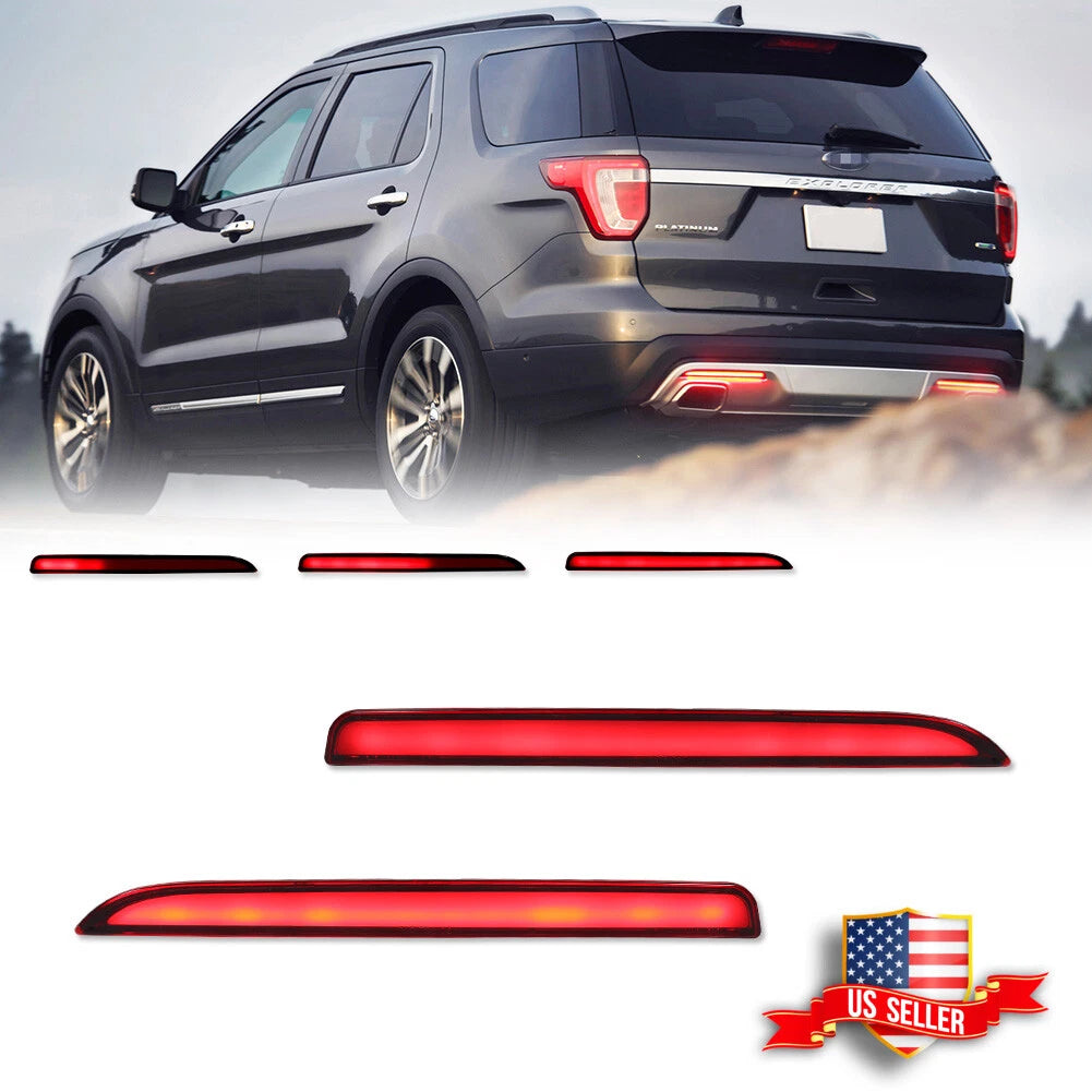 LED Red Rear Tail Light for Ford Explorer (2016–2019)