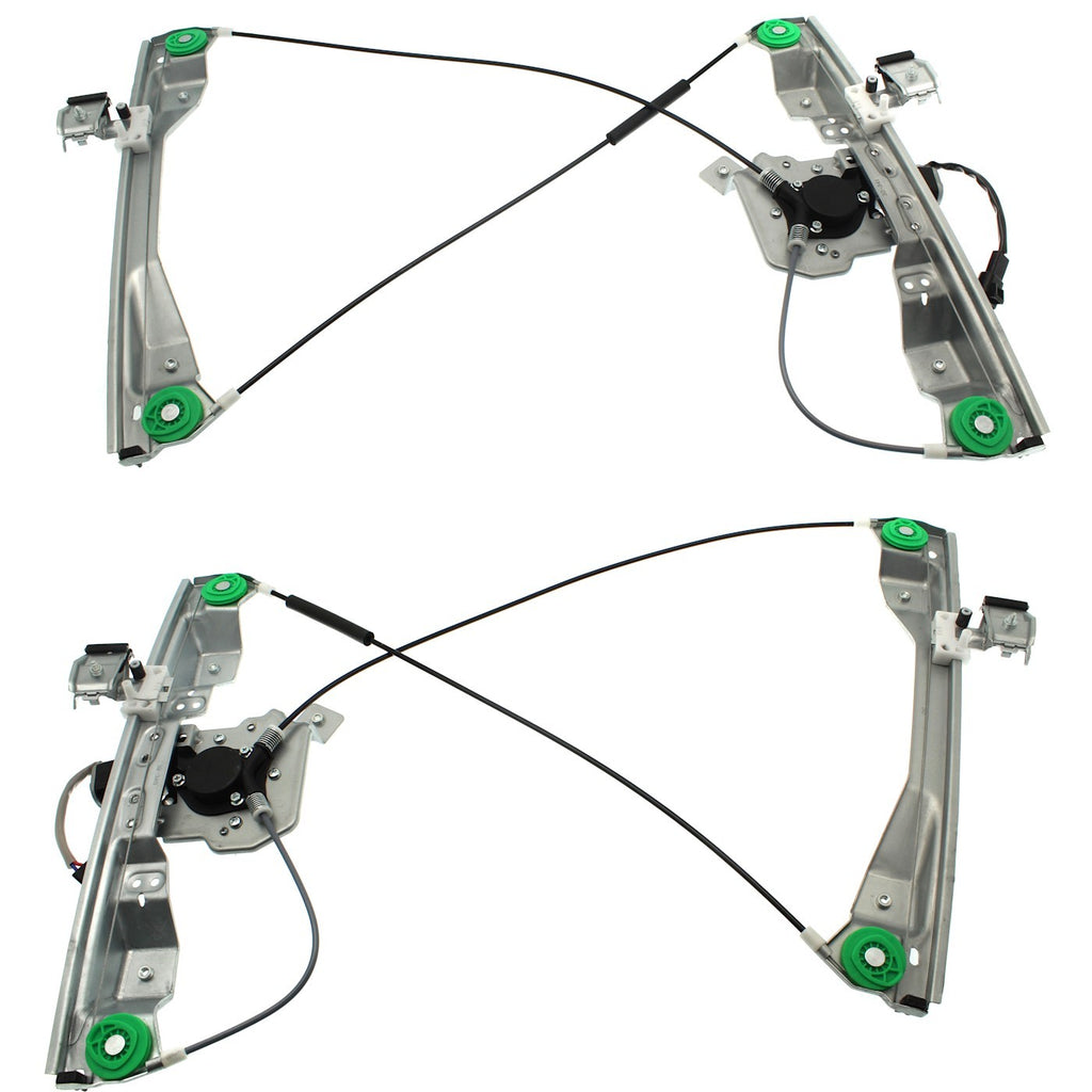 Window Regulator Set for Chevrolet Cobalt (2005–2010) Front Left & Right
