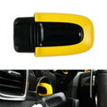 Yellow ABS One Button Start Key Cover Case for Macan (2015-2023)