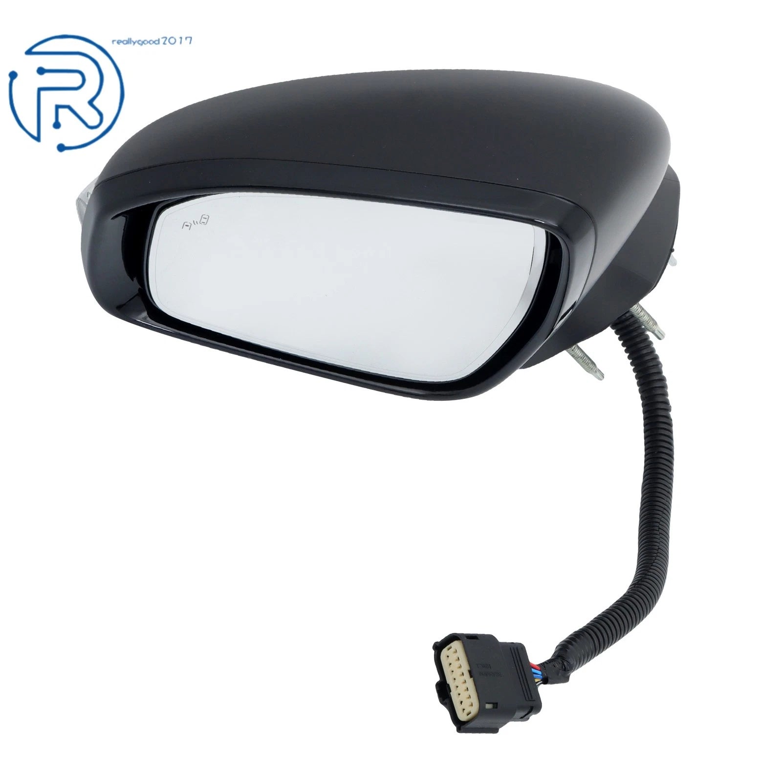 Driver Side Mirror for Ford Fusion (2015-2017) Memory 14 Pin