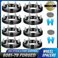 Set of 8 Wheel Spacers for Nissan Infiniti (6x5.5, 6-Lug)