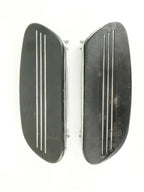 Set of 2 Chrome Streamliner Front Driver Floorboards for Harley Davidson Touring (1987–2023)