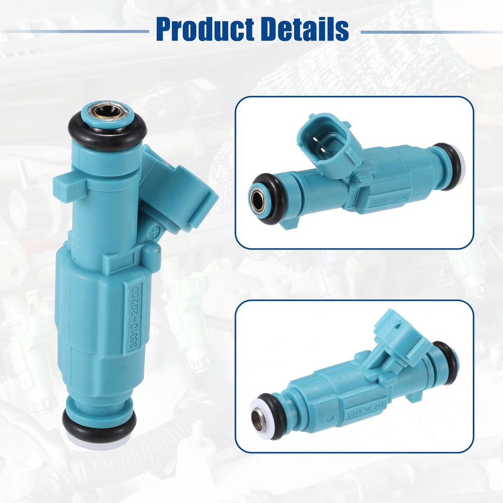 Set of 4 Fuel Injector Nozzles 35310-2G200 for Kia Forte Koup EX (2010–2013)