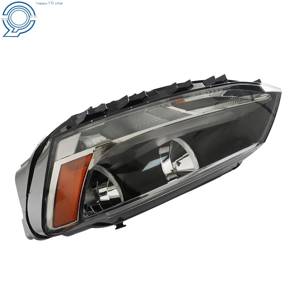 Driver Left Headlight for Volkswagen Jetta (2011-2018) Halogen Black