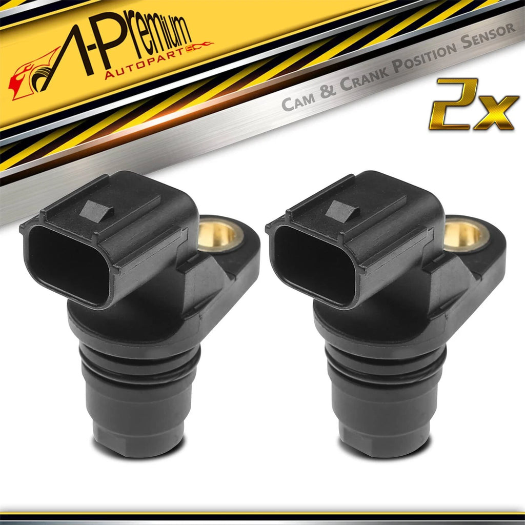 2X Camshaft Position Sensor for Honda CR-V (2010–2014) Civic (2012–2015) Accord