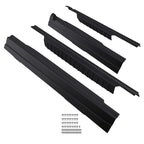 Set of 4 Rocker Panels for Ford F150 (2009–2014) ABS Cover