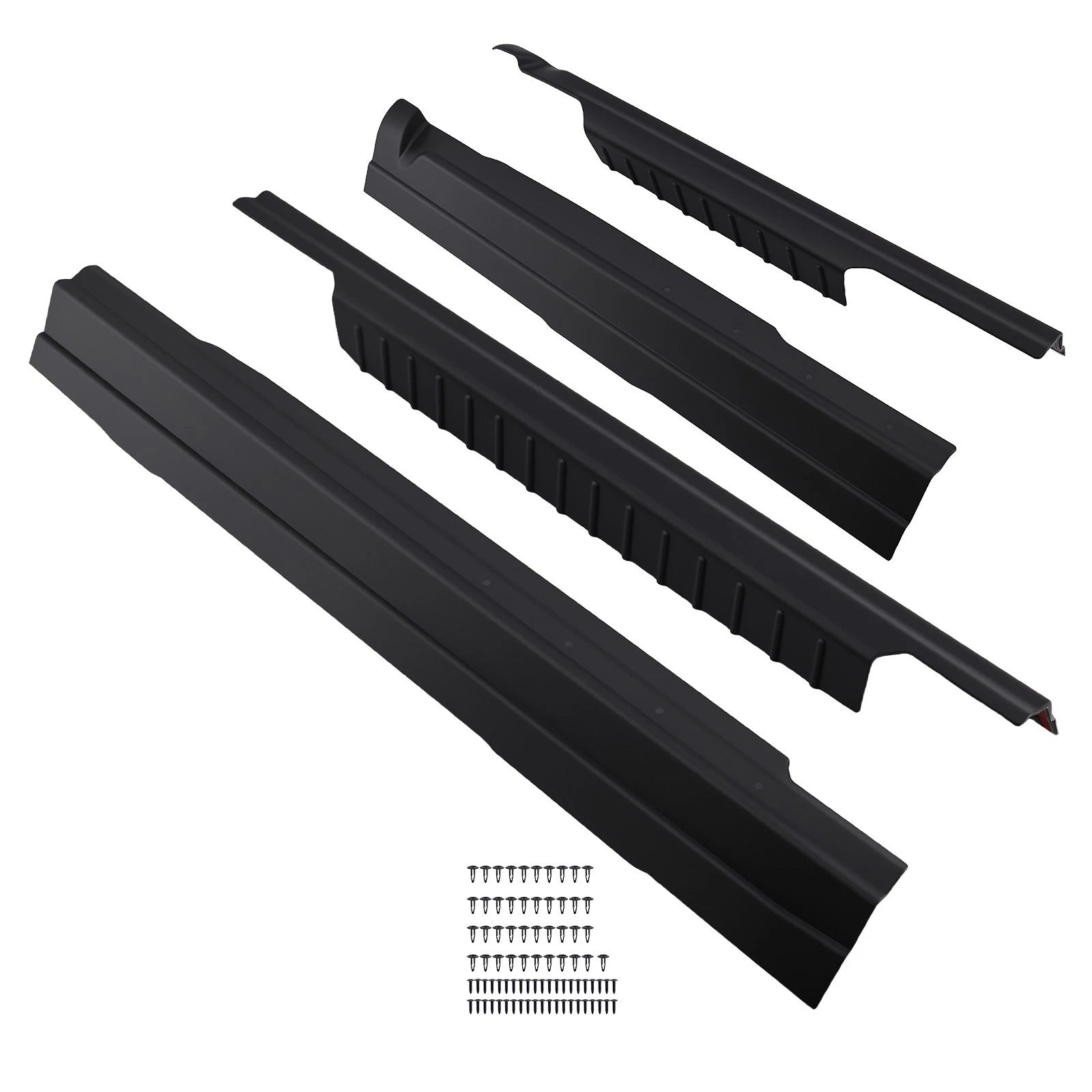 Set of 4 Rocker Panels for Ford F150 (2009–2014) ABS Cover