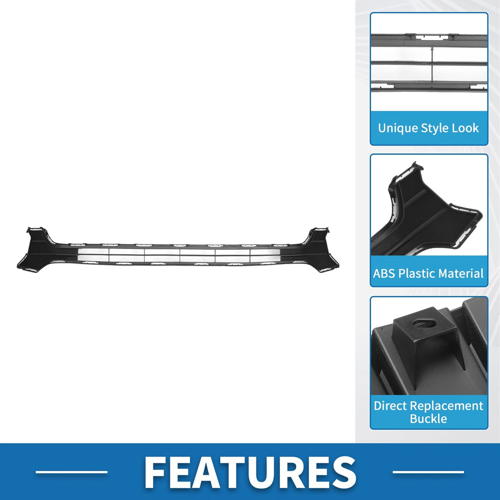 Front Hood Bumper Grille for Toyota Tacoma (2016) Black