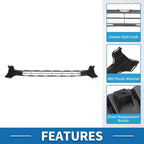 Front Hood Bumper Grille for Toyota Tacoma (2016) Black