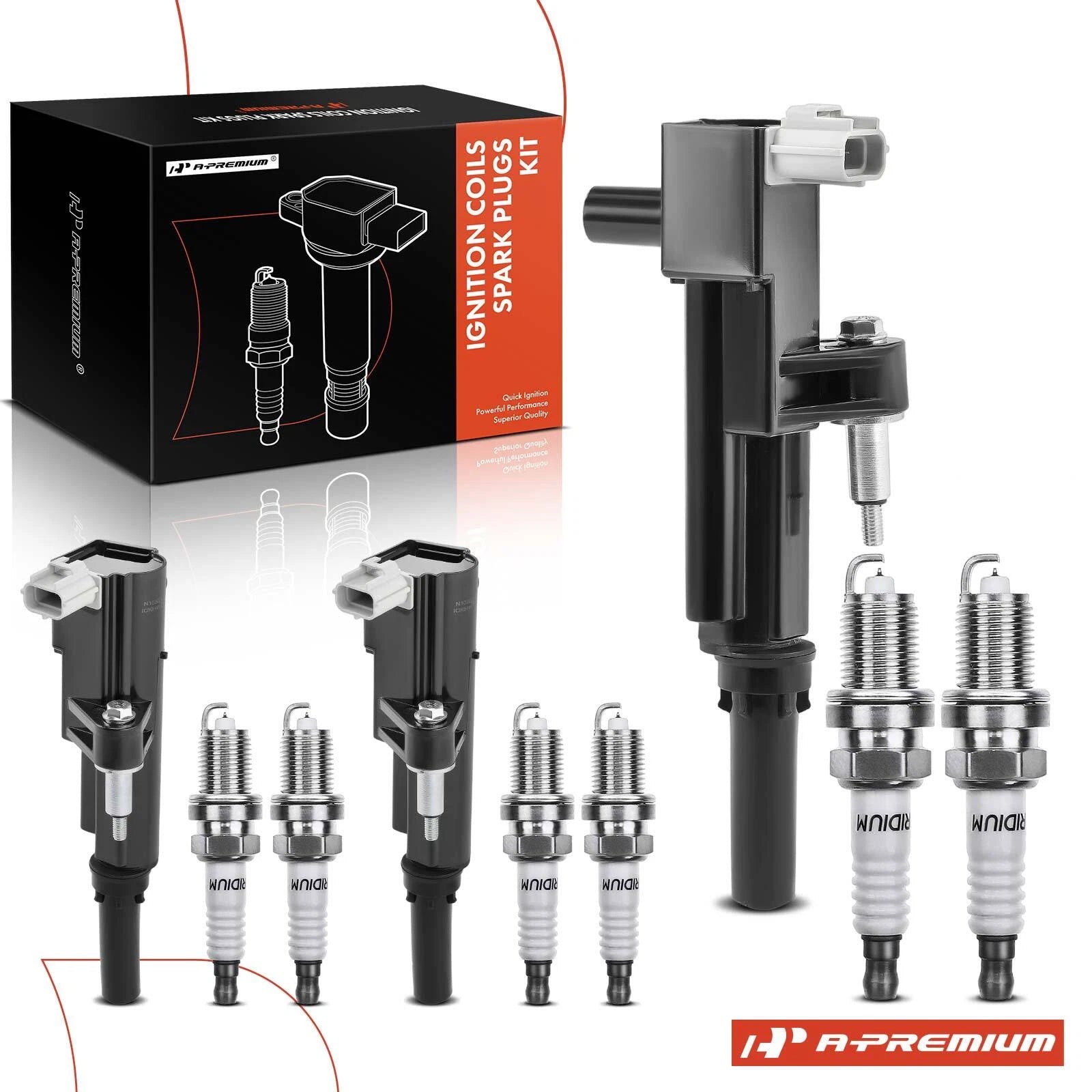 3X Ignition Coils & 6X Iridium Spark Plugs for Ram Dakota (2005–2011)