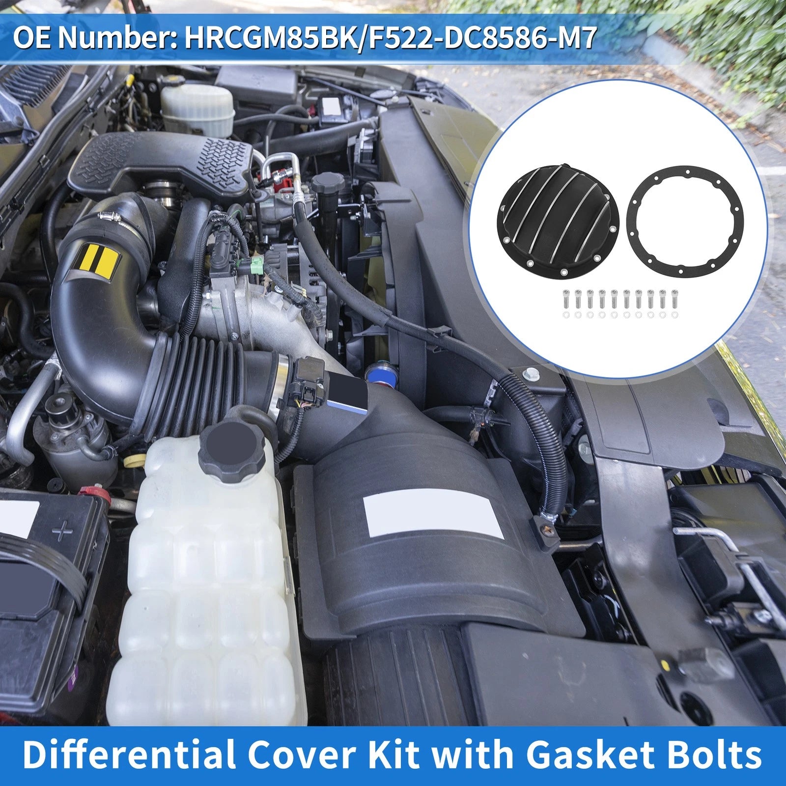 Differential Cover with Gasket for Chevy GM Intermediates (8.5" & 8.6")
