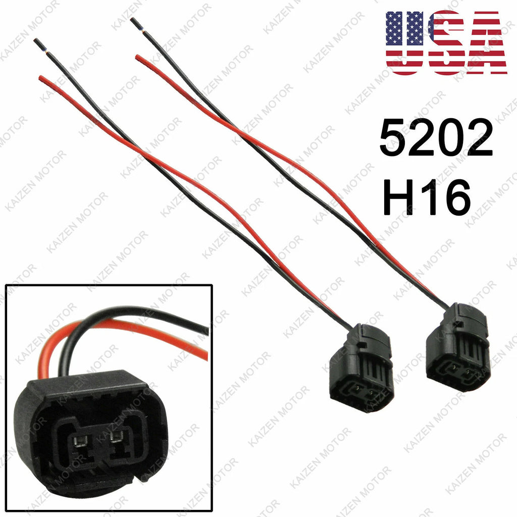 H16 2504 PS24W Female Plug Wiring Harness Socket for Headlight Fog Light (2004–2004)