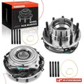 2X Front Wheel Hub & Bearing Assembly w/ ABS for Ford F-450 Super Duty (2008–2019)