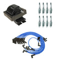 NGK Ignition Coil Wires & 8 Nickel Spark Plugs for Capri LTD Mustang (1982–1993)
