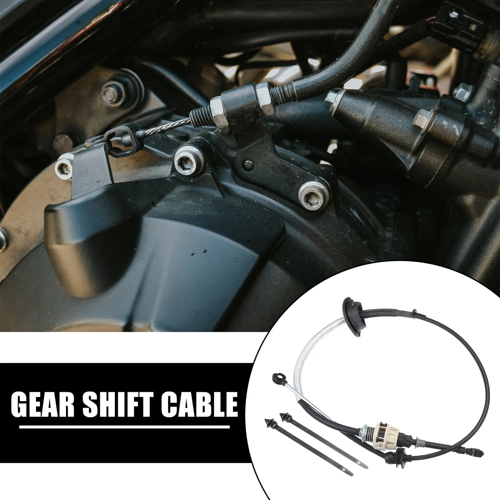 Shift Cable for Ford F-150 (2004) - 1pcs Black Transmission Control