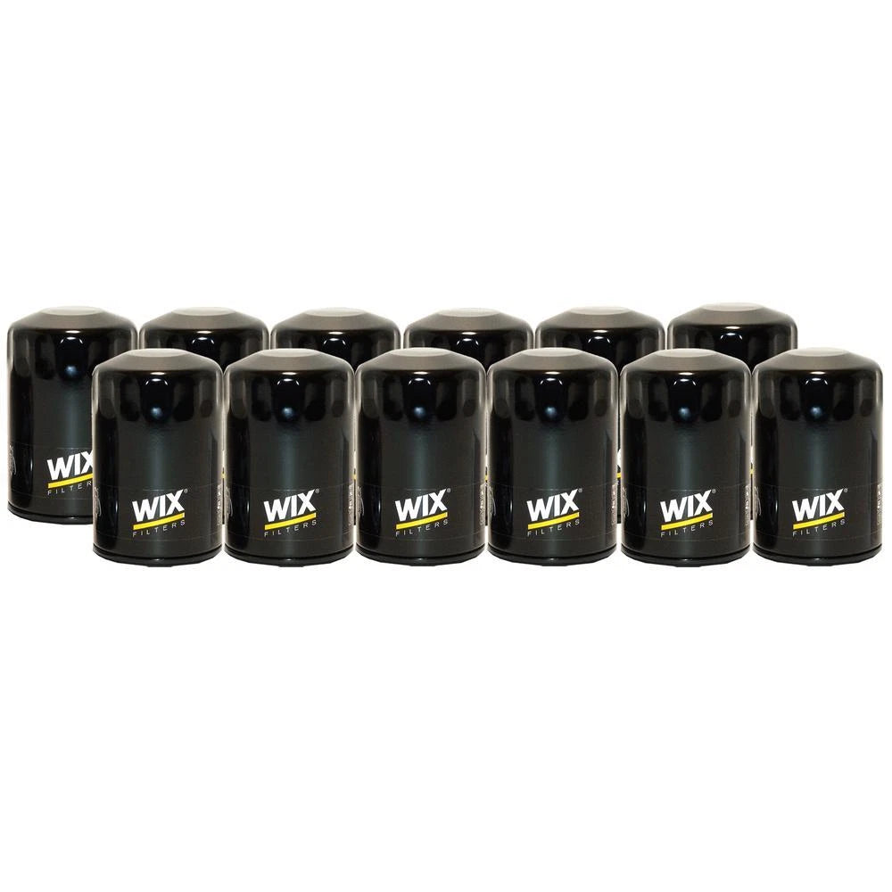 Set of 12 Wix 51522 Engine Oil Filter Kit for (Spin-On)
