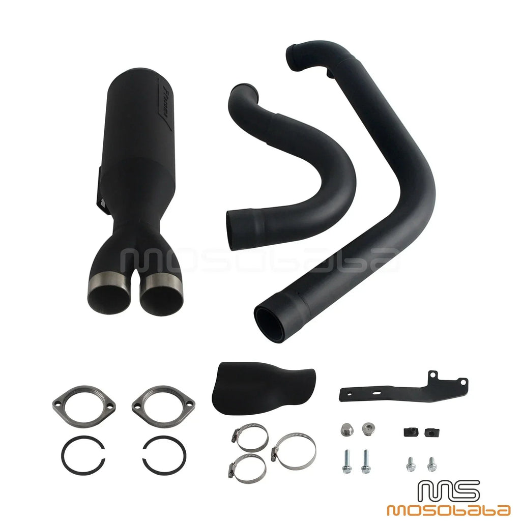 304 Stainless Steel Exhaust System for Harley Dyna Street Bob EFI (2006)