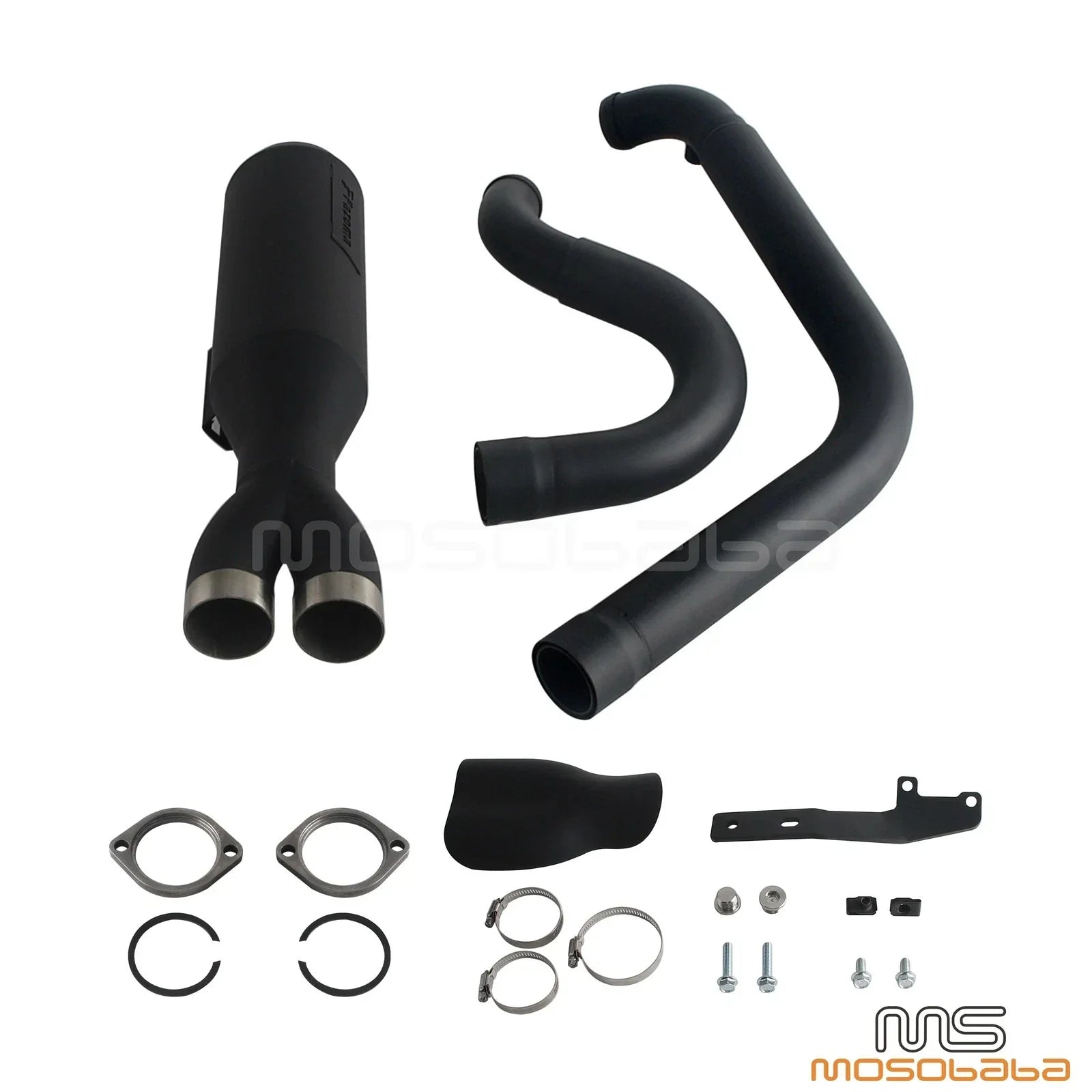 304 Stainless Steel Exhaust System for Harley Dyna Street Bob EFI (2006)