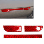 RHD Copilot Glove Box Switch Handle Cover Trim Carbon Red for Audi TT (2001–2006)