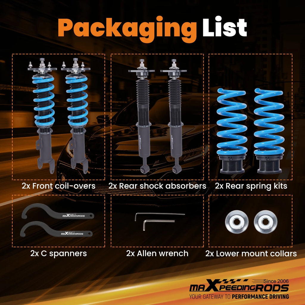 Coilover Lowering Kit for Dodge Challenger Charger (2011-2022)