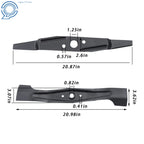 Blade Kit for Honda HRC216K2 HRC216K3 (2016–2021)