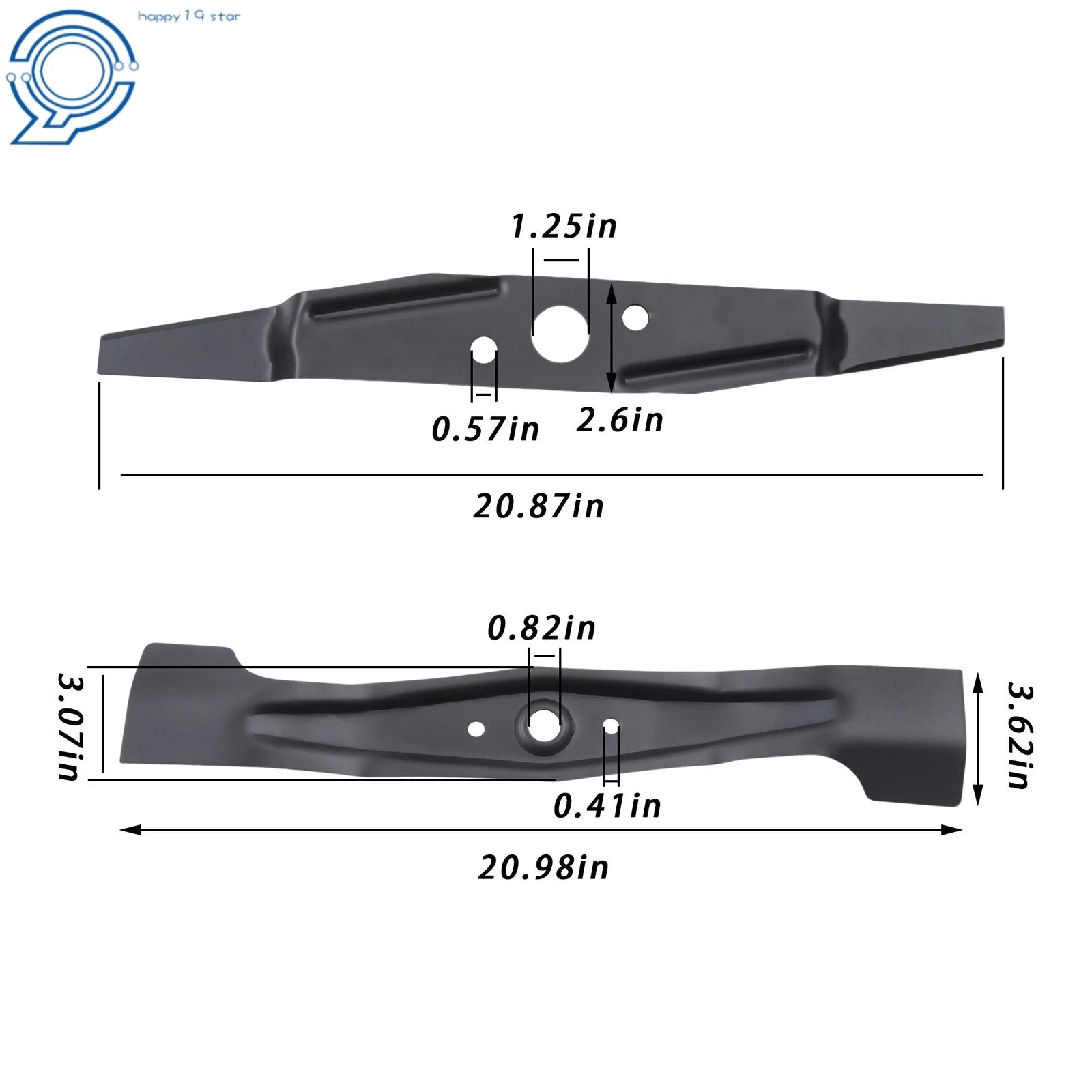 Blade Kit for Honda HRC216K2 HRC216K3 (2016–2021)