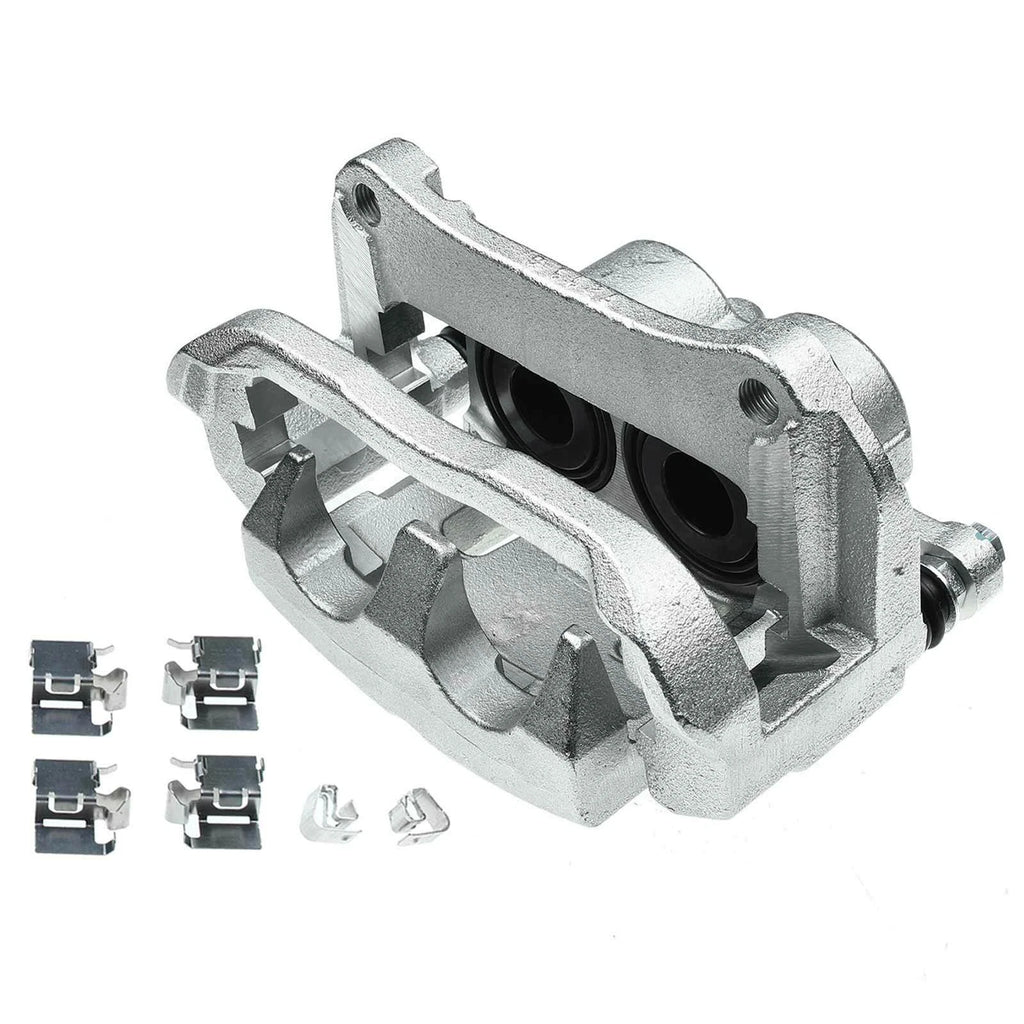 Front Left Disc Brake Caliper with Bracket for Jeep Cherokee (2014-2023)