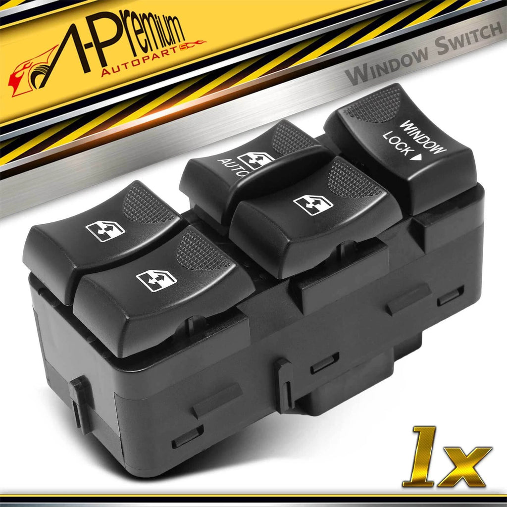 Front Left Power Window Switch for Chevrolet Impala Buick Rendezvous (2000–2005)
