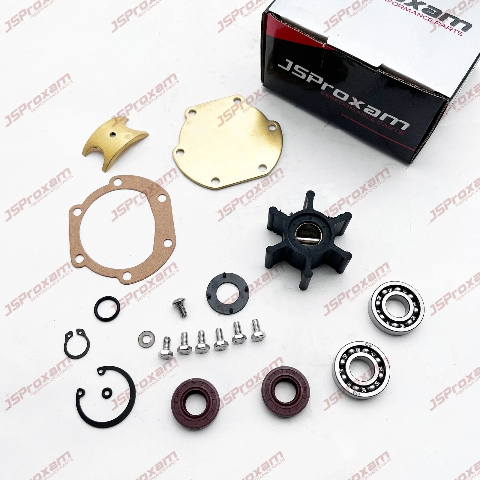 Sea Water Pump Wear Kit for Volvo Penta (21951370, 829895, 3580945, 3593654)