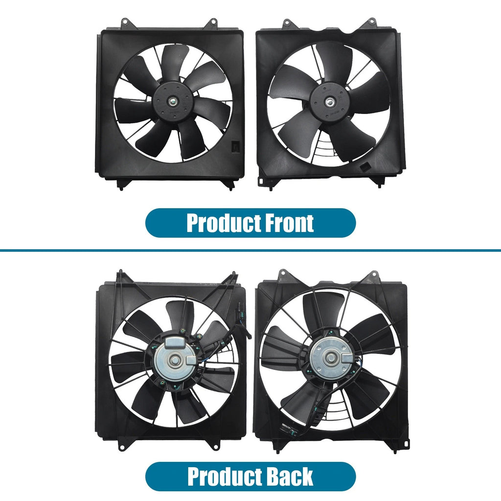 Pair Cooling Fan Assembly for Honda Accord (2008–2012)
