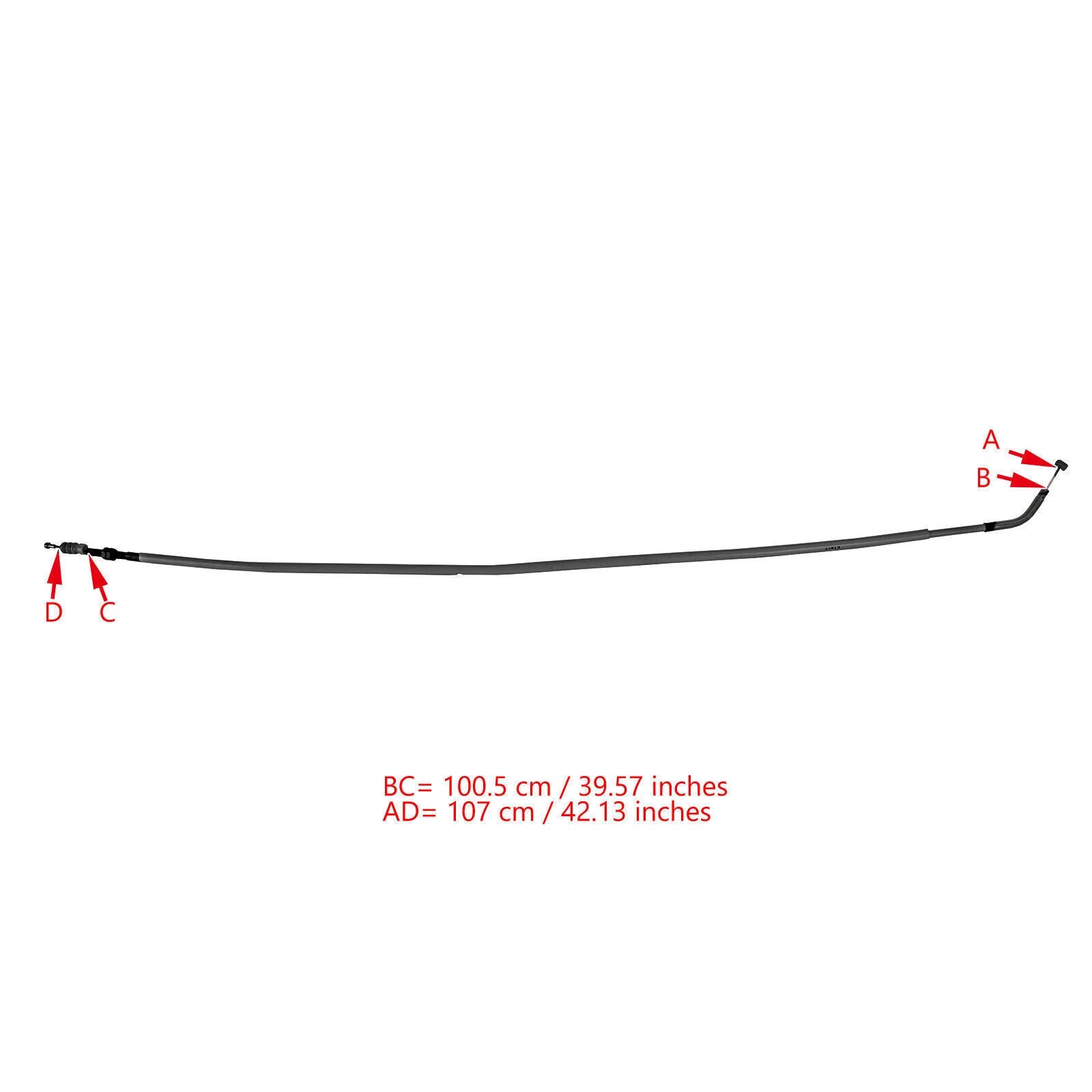 Clutch Cable for Kawasaki Z900 (2017–2019) T9