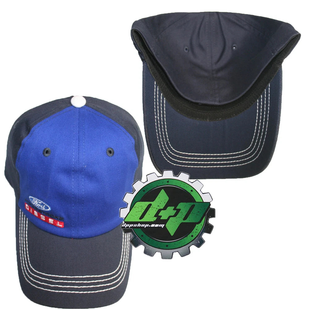 Fitted Powerstroke Trucker Hat for Ford Diesel Trucks (Fits All Models)