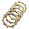 Clutch Friction Disc Plate Kit for Yamaha TW125 TW200 TW225E TY175 (1990–2023)