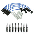 NGK 8mm Wire Set & Denso Spark Plug Kit for B2500 Ranger XLT XL (1998–2006)