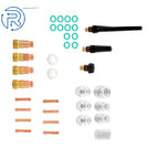 36Pack Pyrex Glass Cup Kit for WP-17/18/26 (TIG Welding Torch)