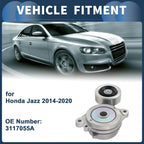 Belt Tensioner for Honda Fit 1.5L Jazz GK5 (2014–2020) No. 3117055A Metal 1 Pc