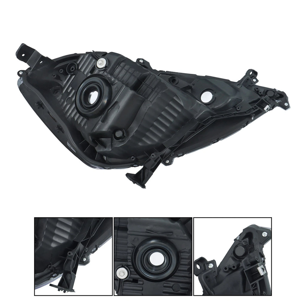 Driver Side Headlight Assembly for Honda Fit (2009–2011) Halogen
