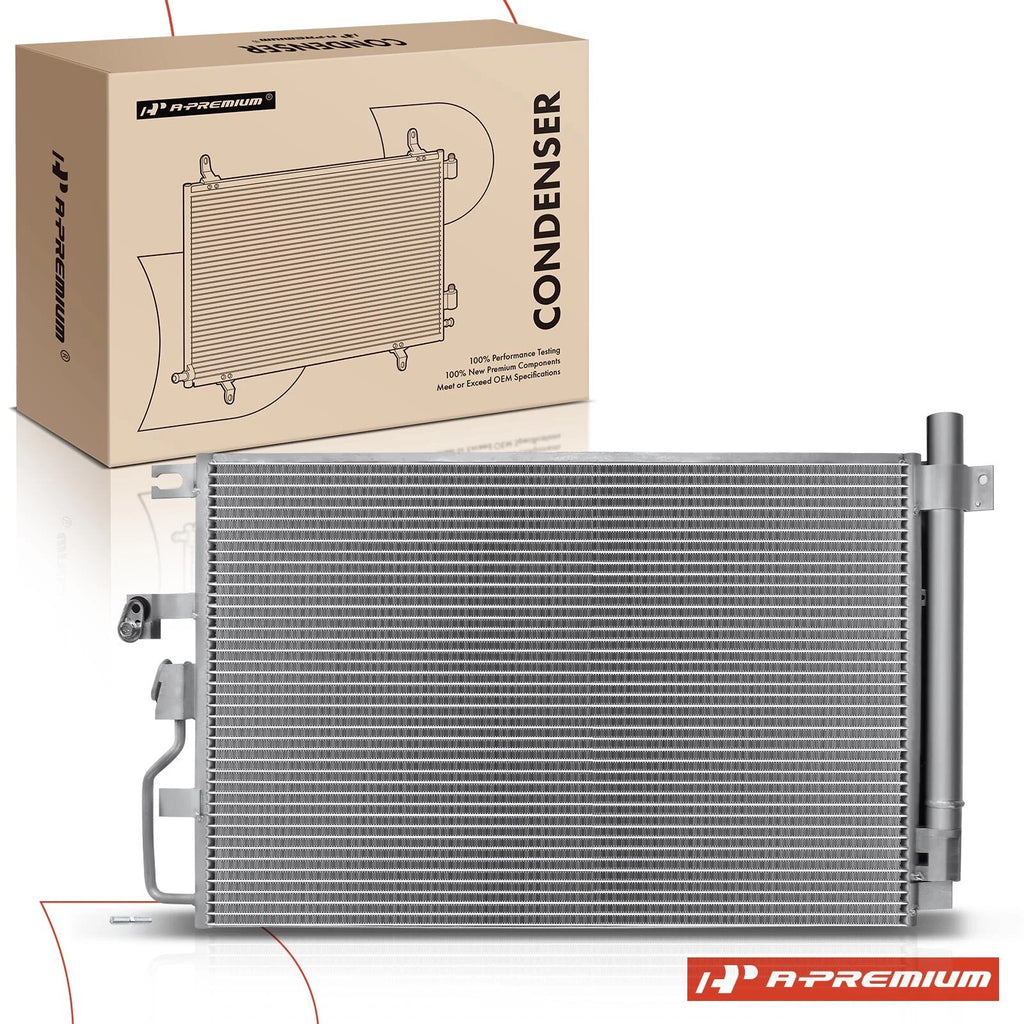 A/C Condenser with Receiver Drier & Bracket for Chevrolet Equinox (2005–2010)