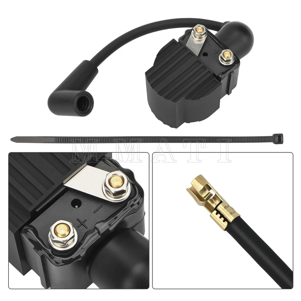 Ignition Coil & Cable for Mercury Outboard 6HP 8HP 9.9HP 10HP 15HP 20HP (1990–2023)