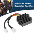 Voltage Regulator Rectifier 31600MY0771 for Honda VT600C Shadow VLX (1988–2007)