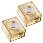 Set of 2 IP66 Waterproof Terminal Fuses for Marine and RV High Current Loads