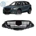 Front Grille Assembly for Mazda CX-5 (2015–2016) Gray Slats